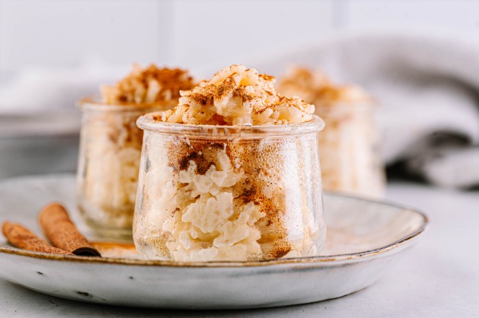 Arroz con Leche Cremoso con Canela