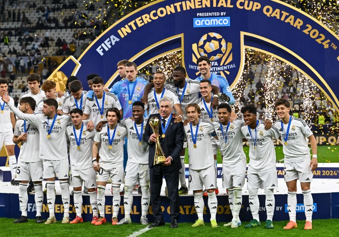 Real Madrid golea a Pachuca y levanta su cuarta Copa Intercontinental