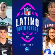 Los 8 finalistas para los premios “NFL Latino Youth Honors 2024”