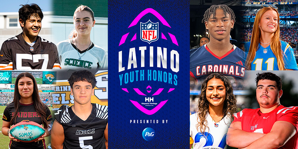 Los 8 finalistas para los premios “NFL Latino Youth Honors 2024”