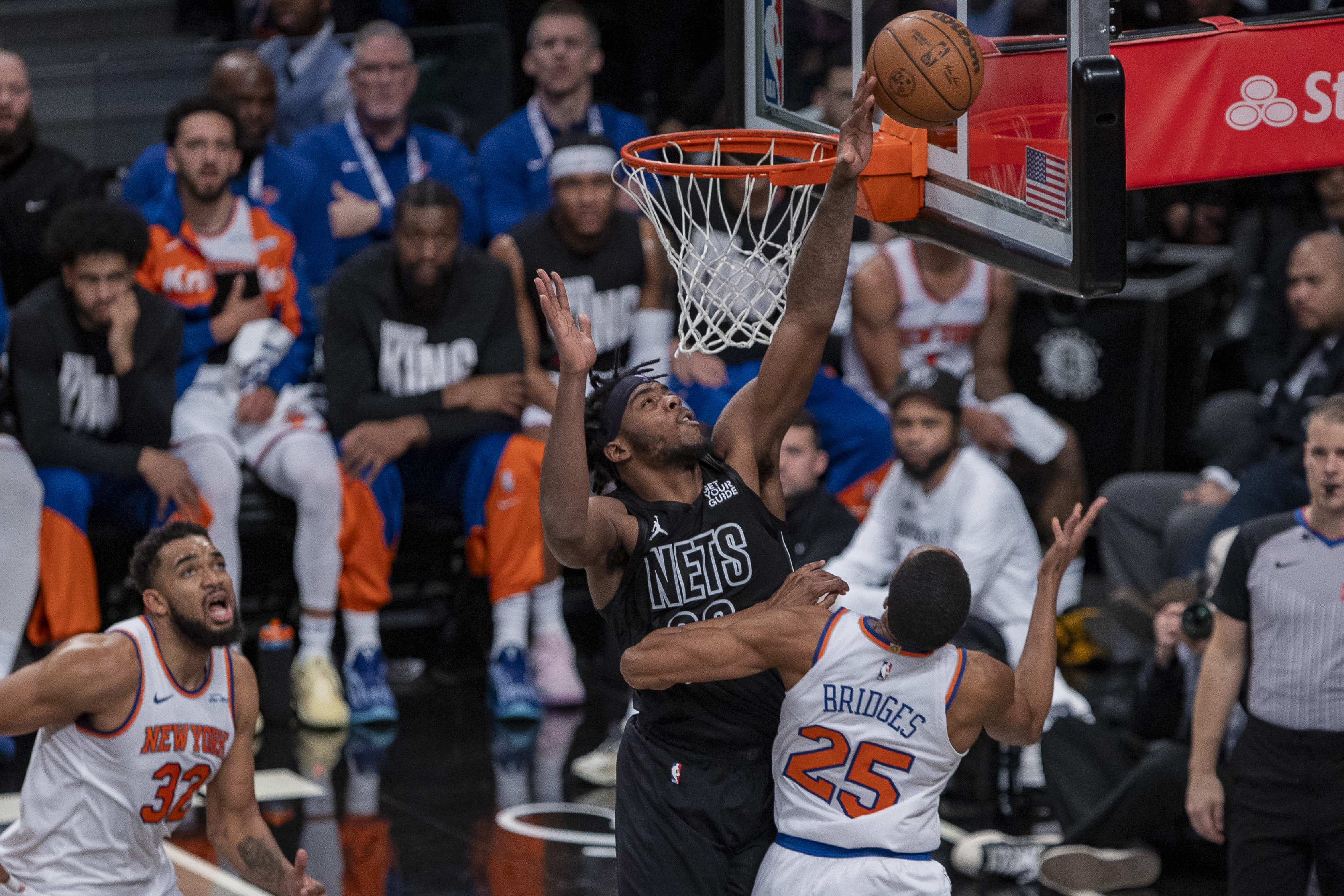 New York Knicks ganan derbi de infarto a Brooklyn Nets