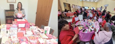 Tarjetas con amor : Senadora Martínez y estudiantes muestran su aprecio por los Veteranos y los Adultos Mayores