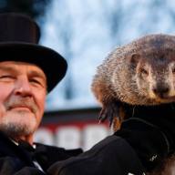 La famosa marmota Phil predice que el invierno será más largo de lo esperado