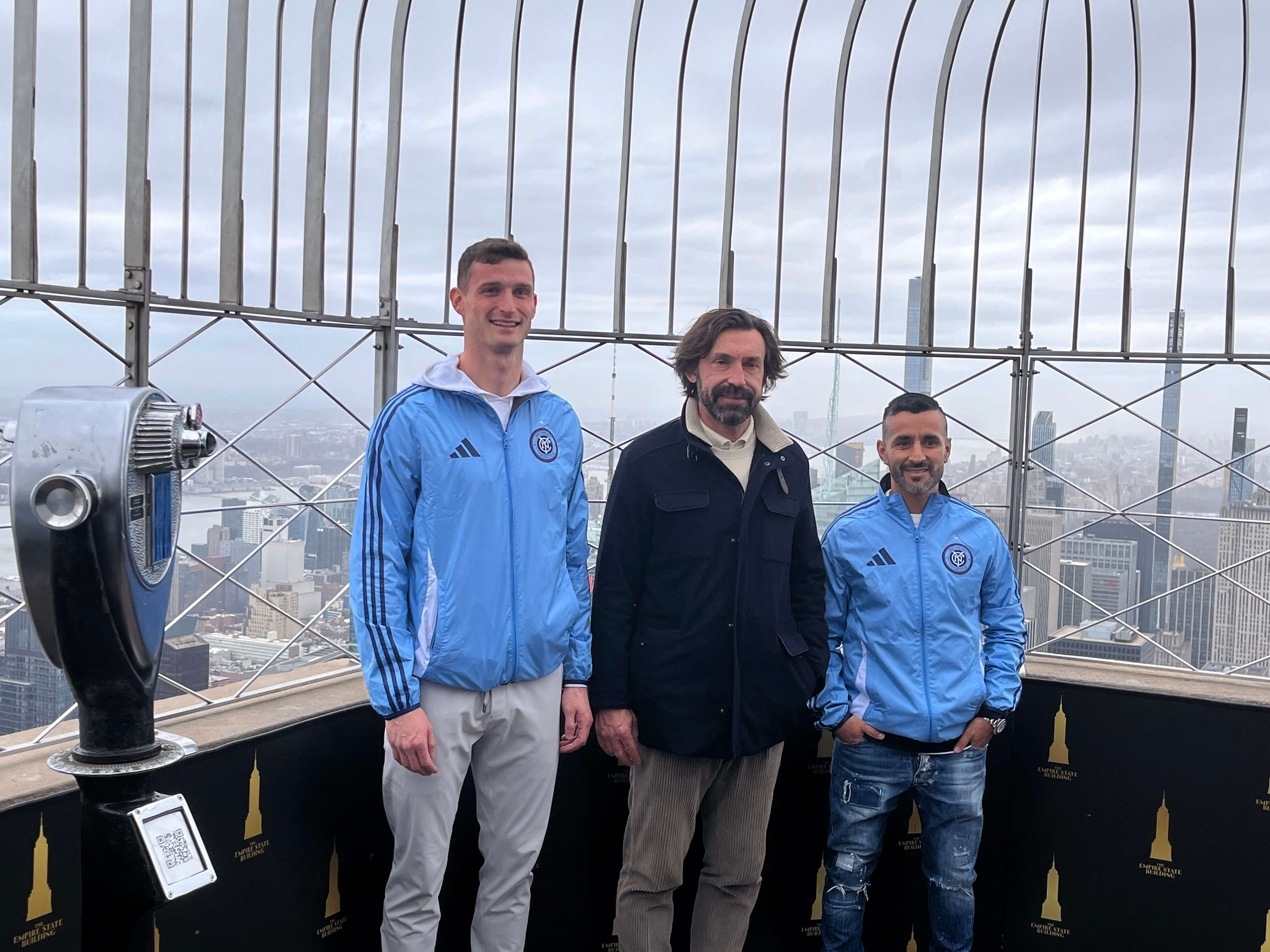 New York City FC celebra sus 10 años en la MLS con Pirlo y el Empire State como testigos