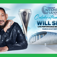 Will Smith se presenta en la Final de la Liga de Naciones Concacaf